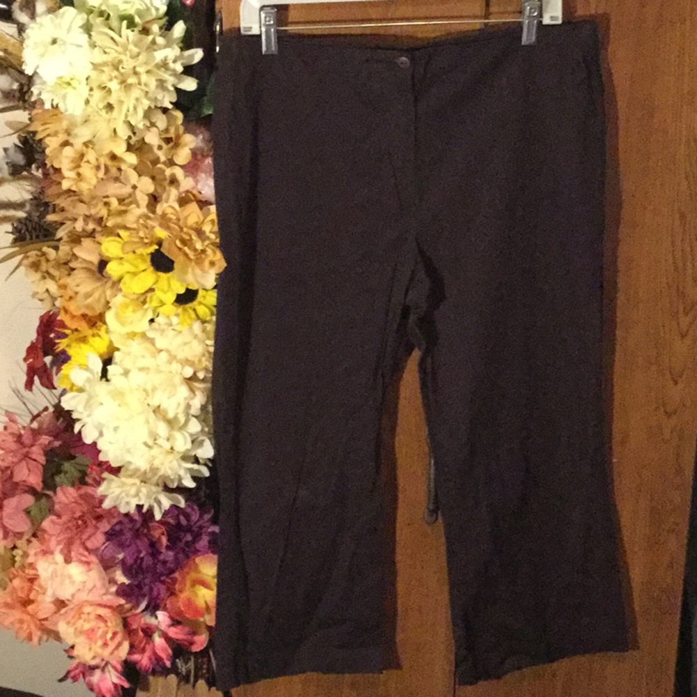Brown Dress Capris